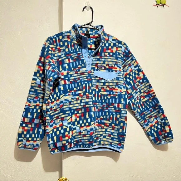 Patagonia Multicolor Geometric Fleece :Box D: